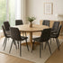 Levede 8x Dining Chairs Kitchen Velvet Grey-2006732723766562823