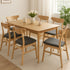 Levede 6xDining Chairs Kitchen Chair Nature-2006732724655755271