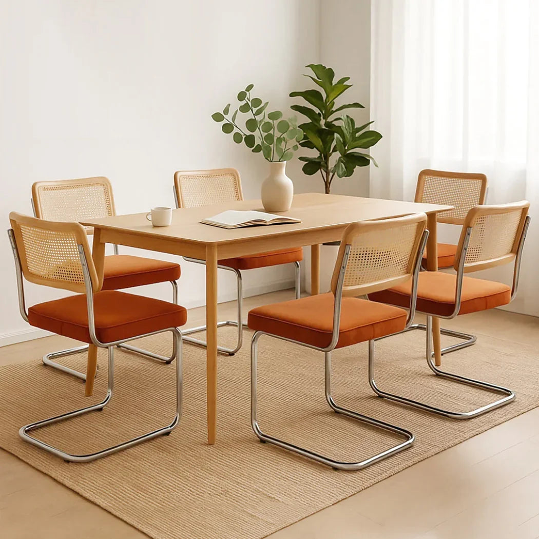 Levede 6xRattan Chair Dining Chairs-2029387213850152967