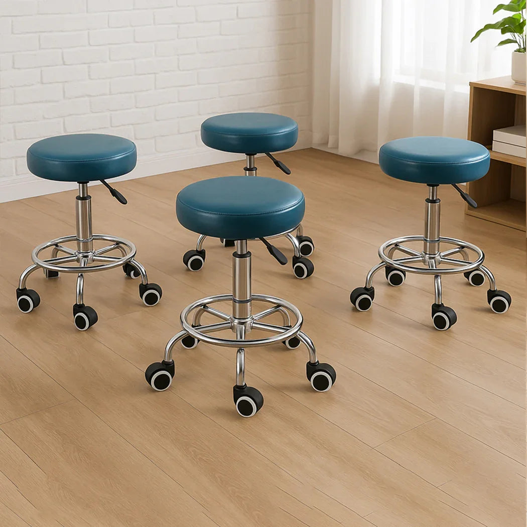Levede 4x Barstool Swivel Salon Hairdressing-2018816861369667590