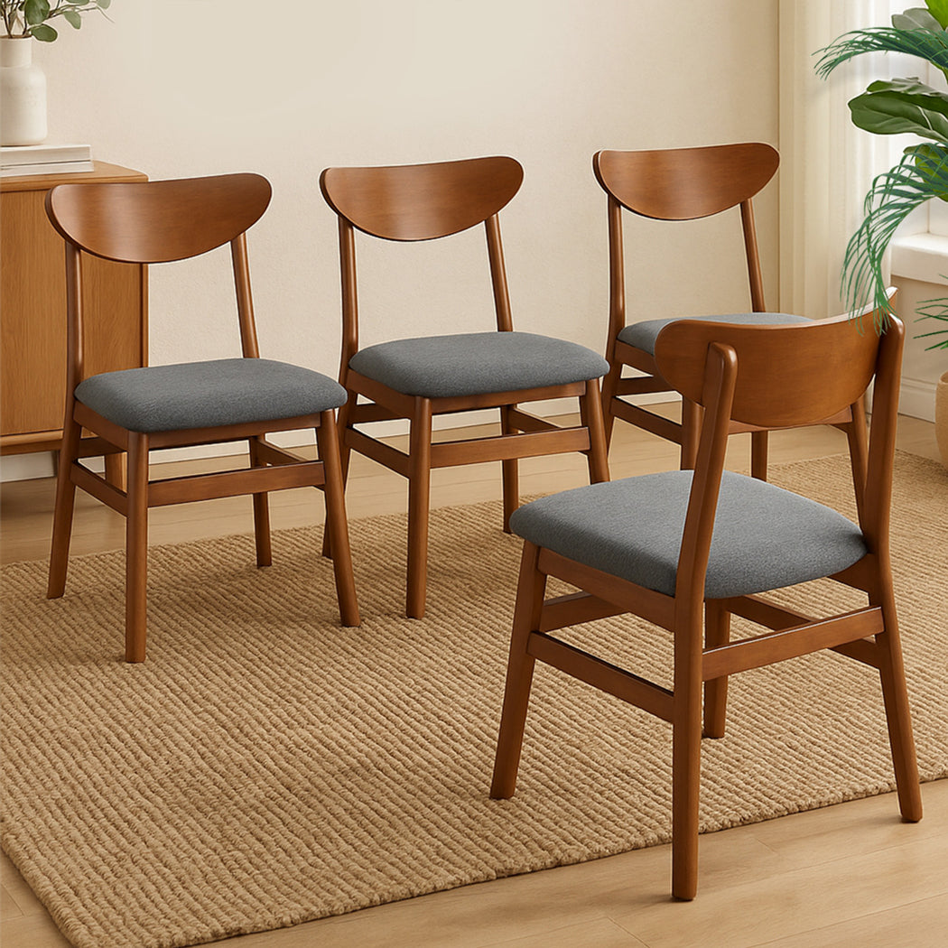 Levede 4xDining Chairs Kitchen Chair-2006732725008076807