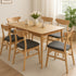 Levede 6xDining Chairs Kitchen Chair Nature-1975420355610808327
