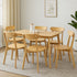 Levede 6x Dining Chairs Wooden Kitchen Chair-2006732733673508871