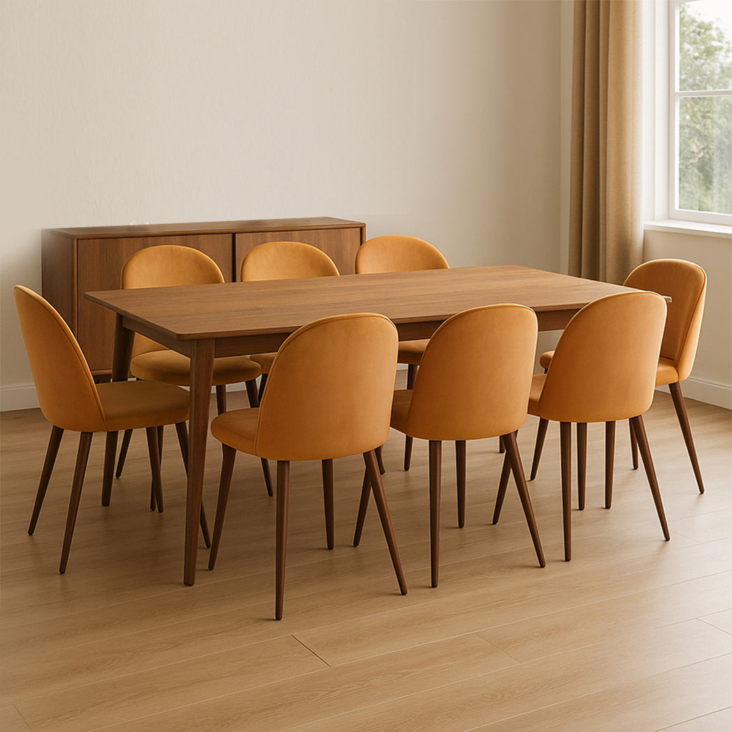Levede 8x Dining Chairs Seat French-2065254642857676807