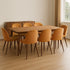 Levede 8x Dining Chairs Seat French-2065254642857676807