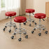 Levede 4x Salon Stool Swivel Barber Stools-2029387213120344071
