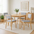 Levede Dining Chairs 4 Upholstered Kitchen Chair-2029387211308404743