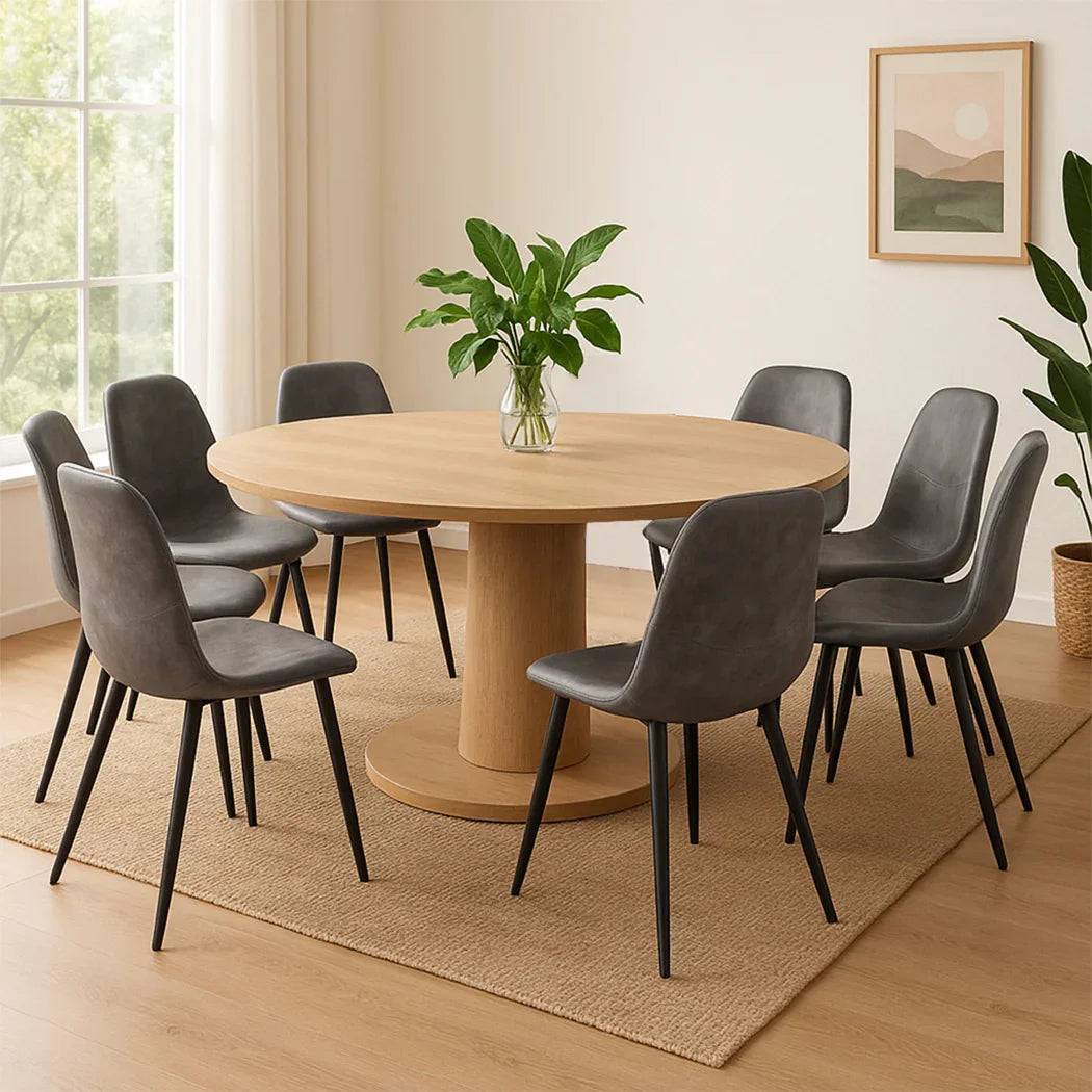 Levede 8x Dining Chairs Kitchen Eames-2029387210150776839