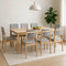Levede Dining Chairs 8 Upholstered Kitchen Chair-2029387211673309191