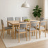 Levede Dining Chairs 8 Upholstered Kitchen Chair-2029387211673309191