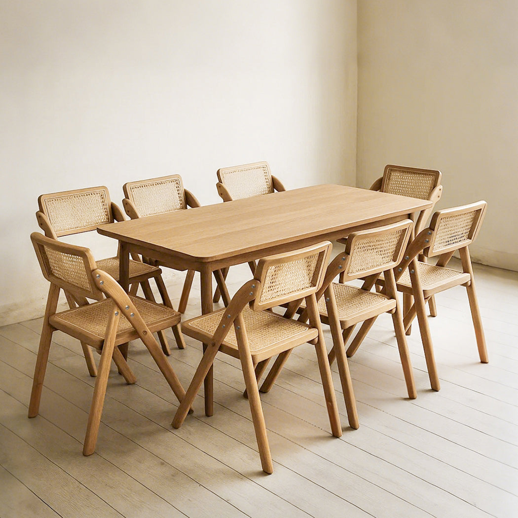 Levede 8X Dining Chairs Foldable Accent-2006732726669021191