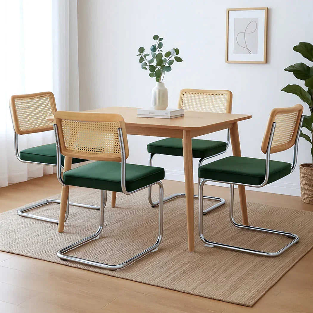 Levede 4xRattan Chair Dining Chairs-2029387211119661063