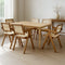 Levede 6x Walnut Wicker Armchair Dining Chair-2018816934186979335