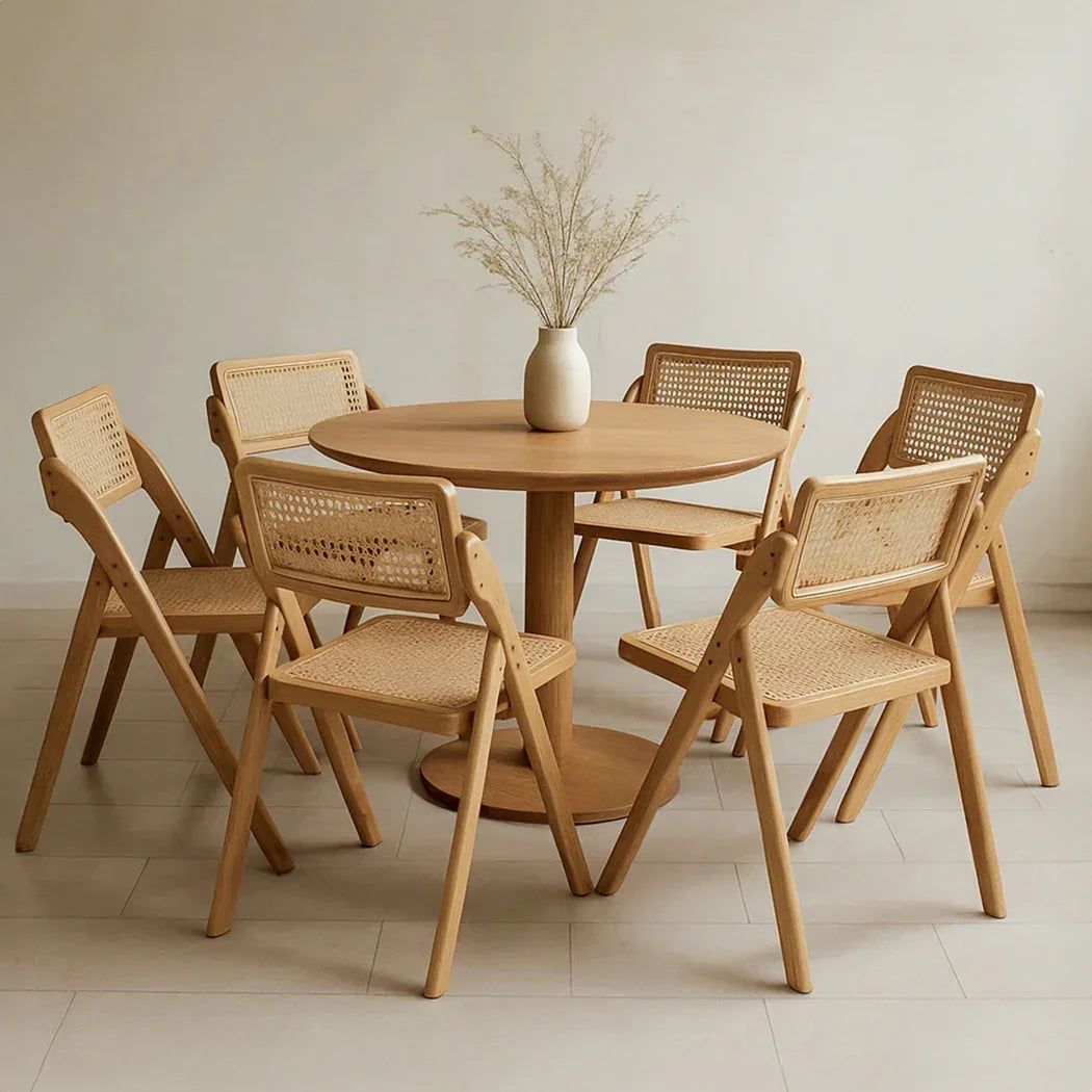 Levede 6X Dining Chairs Foldable Accent-2006732726446723079