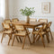 Levede 8X Foldable Rattan Dining Chairs-2006732727235252231