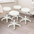 Levede 4x Rolling Bar Stool Swivel Salon SPA Chair Beige-2029387306187755527