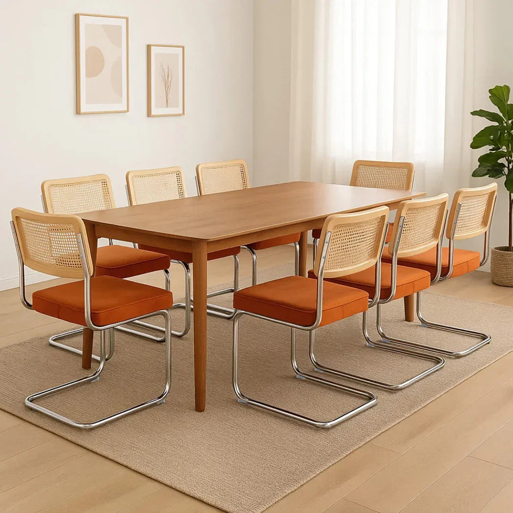Levede 8xRattan Chair Dining Chairs-2029387214034702343