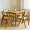 Levede 4X Foldable Rattan Dining Chairs-2006732726866153479