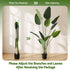 Artiss 180cm Artificial Bird of Paradise Plant Fake Indoor Tree Black Pot Decor