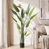 Artiss 150cm Artificial Bird of Paradise Plant with Flowers Realistic Leaves for Home Office Decor