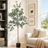 Artiss 180cm Artificial Eucalyptus Tree Fake Indoor Plant Black Pot Home Decor