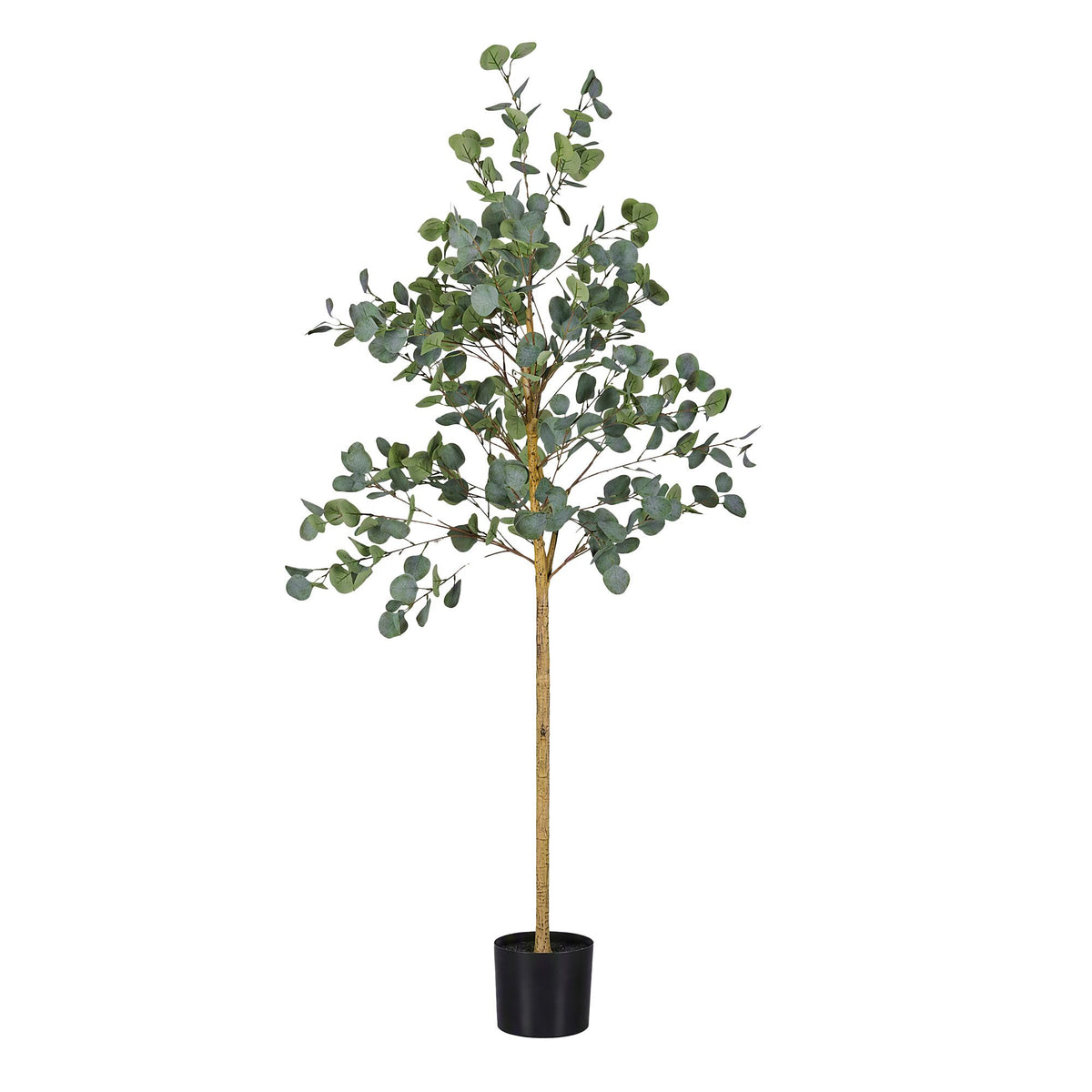 Artiss 180cm Artificial Eucalyptus Tree Fake Indoor Plant Black Pot Home Decor