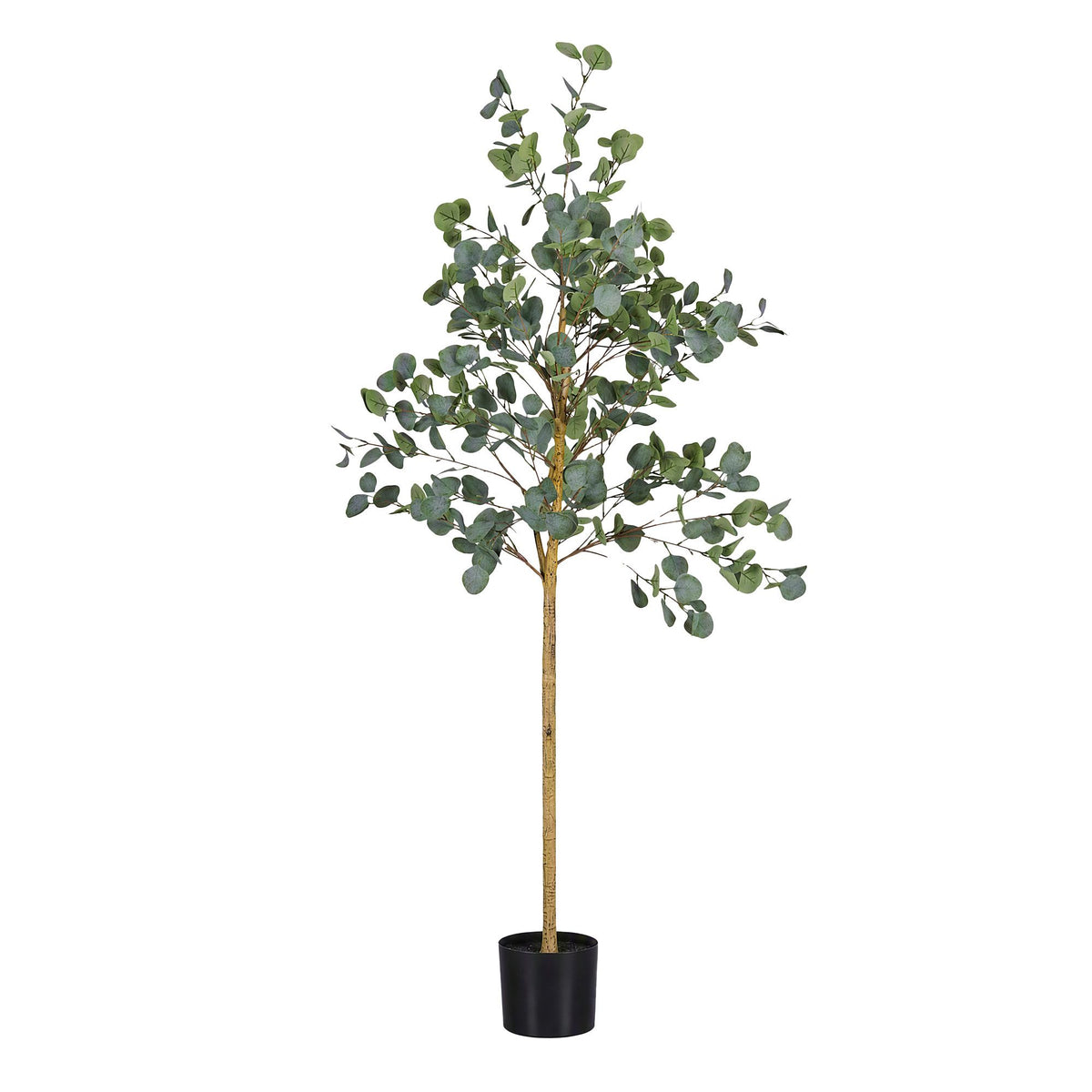 Artiss 180cm Artificial Eucalyptus Tree Fake Indoor Plant Black Pot Home Decor