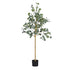 Artiss 180cm Artificial Eucalyptus Tree Fake Indoor Plant Black Pot Home Decor