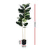 150cm Artificial Fiddle Tree Faux Trees Indoor Decor Artificial Plants Lifelike Plant 1.5M