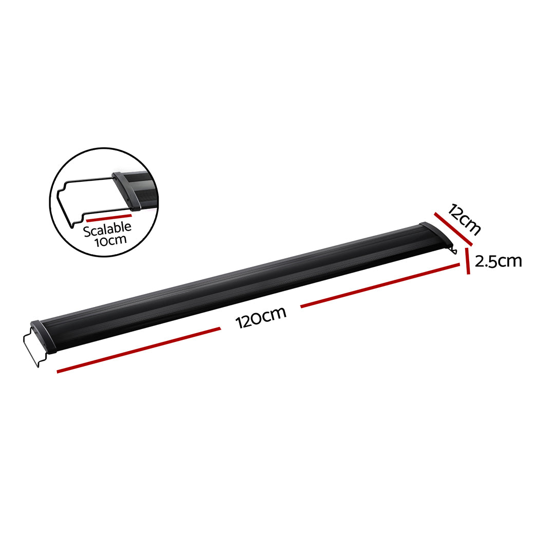 120cm Aquarium LED Light Full Spectrum 5 Color Fish Tank Plant Lamp Adjustable