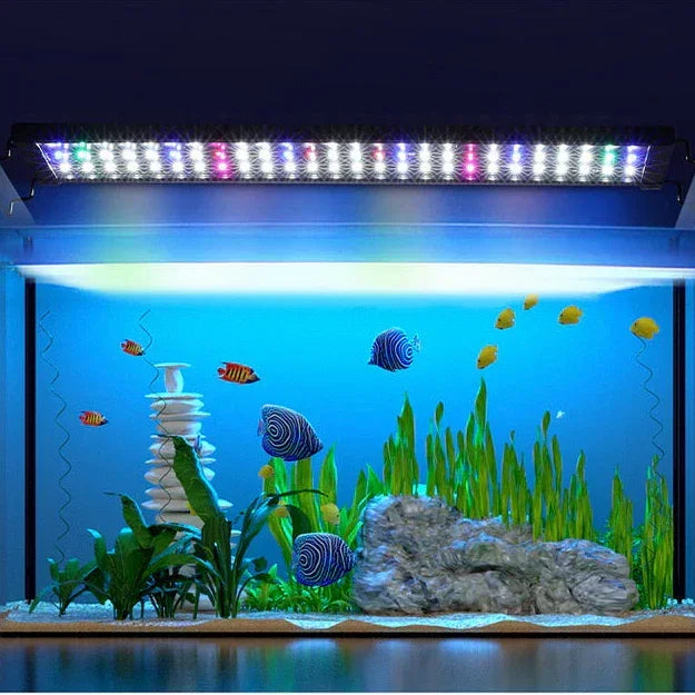 60CM Full Spectrum Aquarium LED Light 5 Colour Fish Tank Plant Lamp 18W