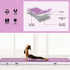 4M Air Track Gymnastics Tumbling Exercise Yoga Mat W/ Pump Inflatable Purple
