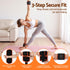 Everfit Adjustable Ankle Weights, 1 Pair (0.9-4.55Kg) Removable Sandbags for Women & Men, Wrist Weights & Leg Weights for Home Gym, Pilates, Walking, Strength Training