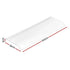 Window Door Awning 0.4mx1m Transparent