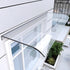 Window Door Awning 0.4mx1m Transparent