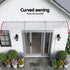 Window Door Awning 0.4mx3m Transparent