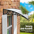 Window Door Awning 0.8mx1m Transparent