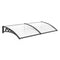 Window Door Awning 0.8mx2m Transparent