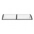 Window Door Awning 0.8mx2m Transparent