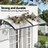 Window Door Awning 0.8mx2m Transparent