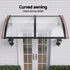 Window Door Awning 0.8mx2m Transparent