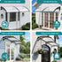 Window Door Awning 0.8mx2m Transparent