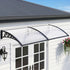 Window Door Awning 0.8mx2m Transparent
