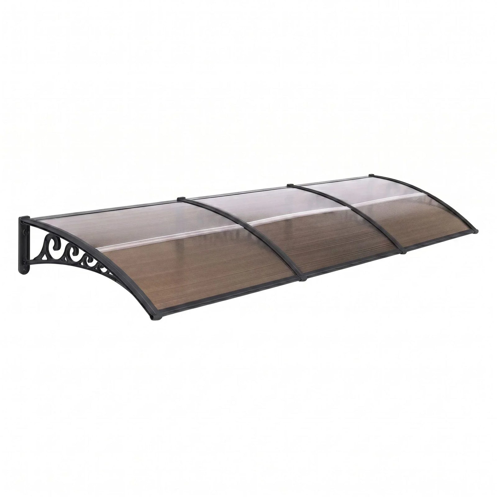 Window Door Awning 0.8mx3m Brown