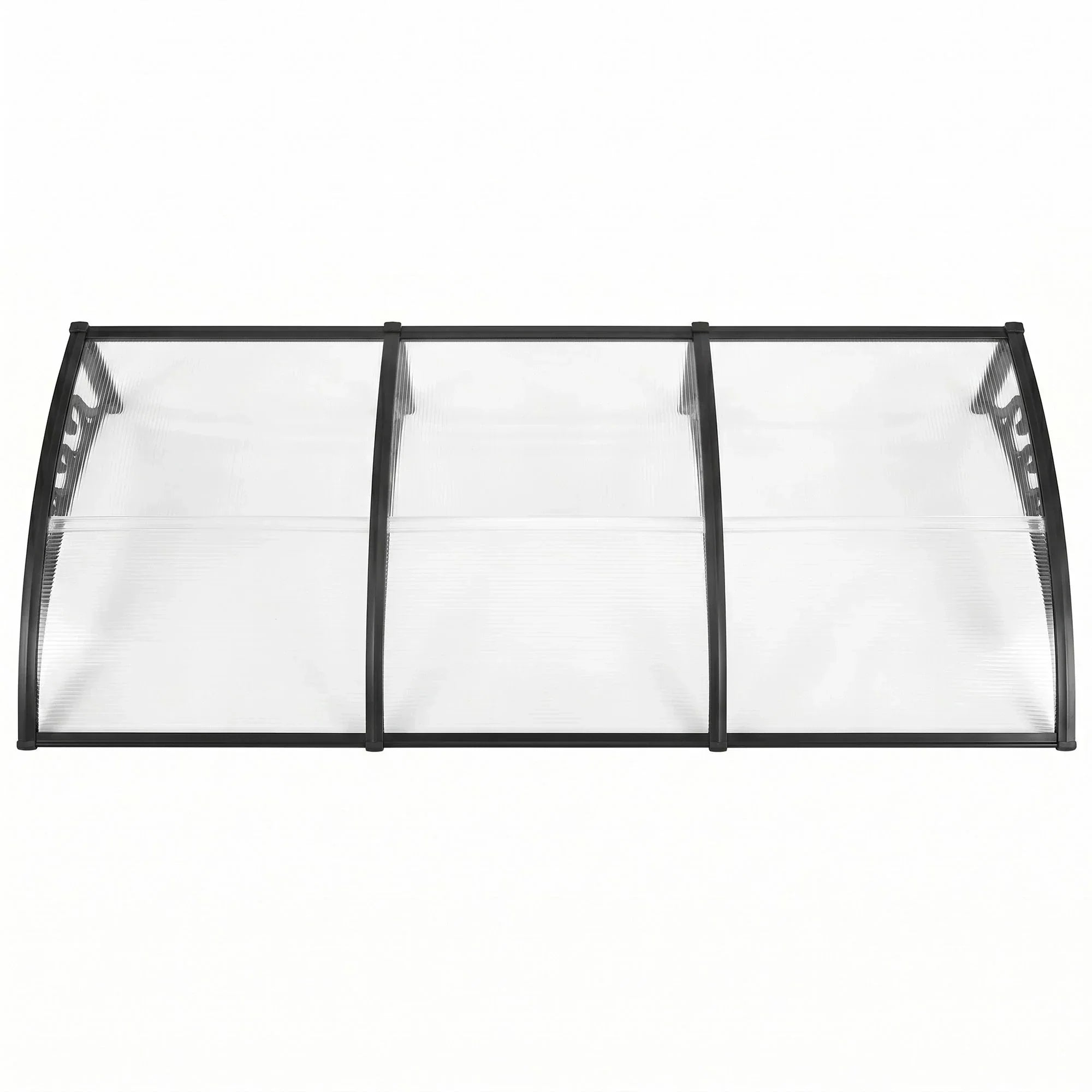 Window Door Awning 0.8mx3m Transparent