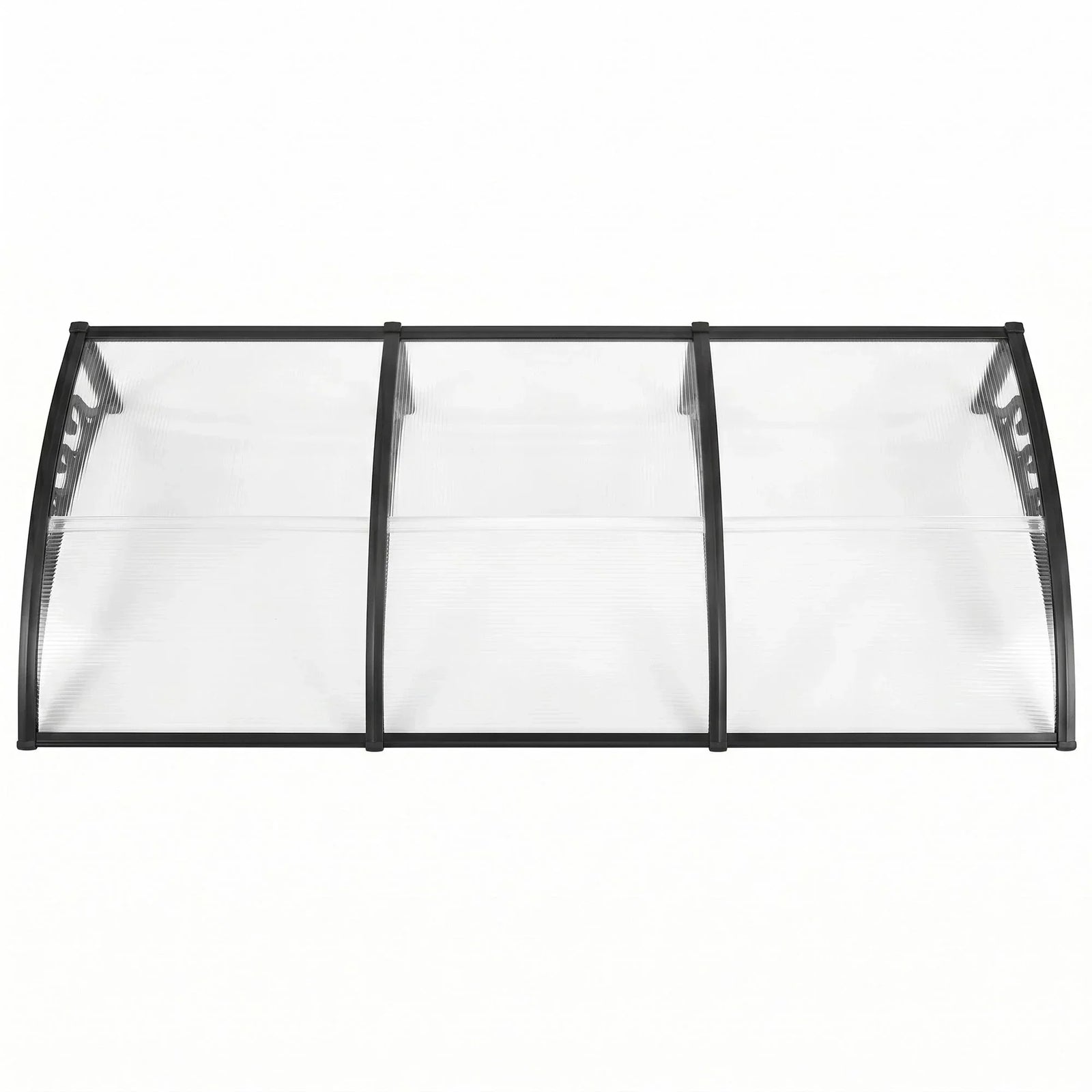 Window Door Awning 0.8mx3m Transparent