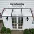 Window Door Awning 0.8mx3m Transparent
