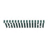 Instahut Retractable Folding Arm Awning Manual Sunshade 3Mx2.5M Green White
