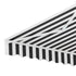 Instahut Retractable Folding Arm Awning Motorised Sunshade 4Mx3M Grey White