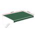 Motorised Folding Arm Awning 5×3m – Retractable Sunshade Dark Green